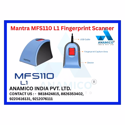 mantra mfs110 l1 fingerprint scanner