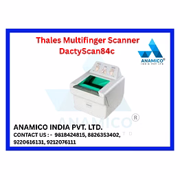 thales multi finger scanner dactyscan84c