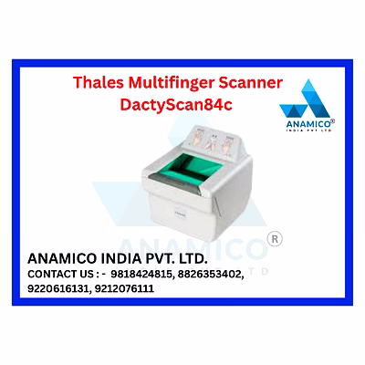 thales multi finger scanner dactyscan84c