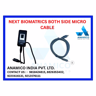 anamico next biomatrics both side micro cable