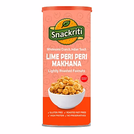 snackriti lime peri peri makhana