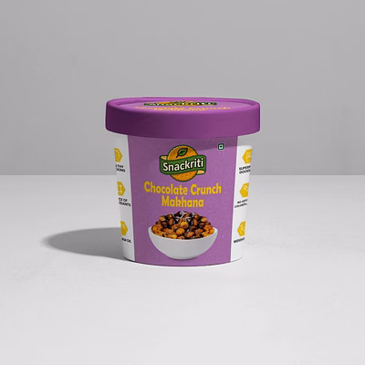 snackriti chocolate crunch makhana