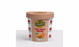 Tangy Tomato Makhana – Zesty, Crunchy & Flavorful