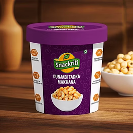 snackriti punjabi tadka makhana – bold, spicy & irresistibly crunchy