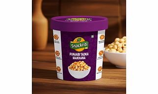 Snackriti Punjabi Tadka Makhana – Bold, Spicy & Irresistibly Crunchy