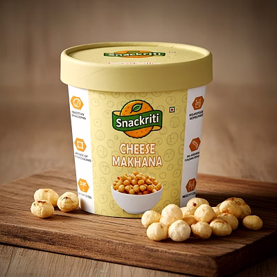 snackriti cheese makhana – cheesy, crunchy & irresistible