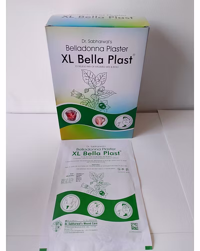 Belladona Plaster 'XL BELLAPLAST' Belladona Extract 0.25%-2