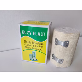 cotton and rubber elastic bandage