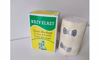 Cotton and Rubber Elastic Bandage