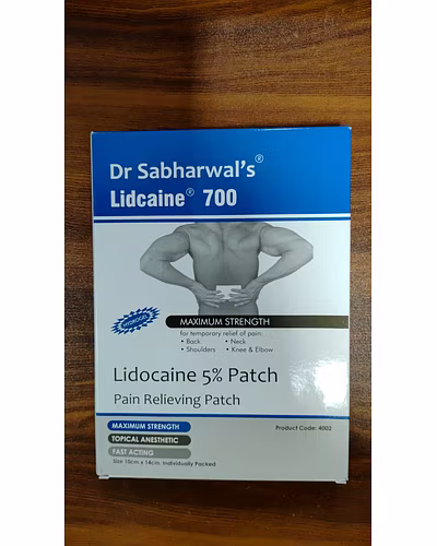 Lidocaine Patch Containing Lidocaine 5% - 700mg Patch-12728733