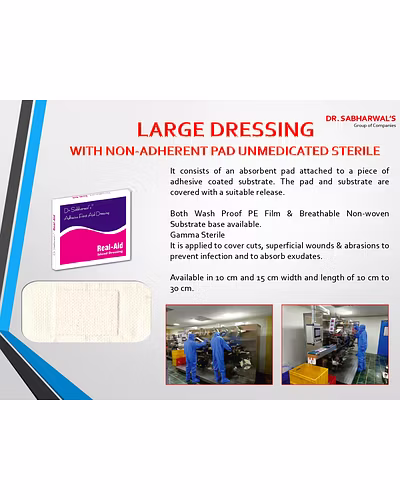 First Aid Dressing (PE or Apertured Non Woven)-2