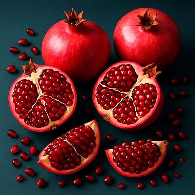 pomegranate (bhagwa variety)
