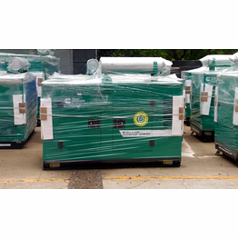 20 kva, 3-phase, cummins with stamford, silent canopy