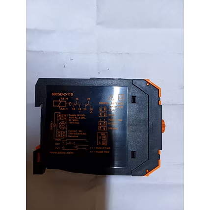 SELEC 800SD-2-110, Star-Delta Analog Timer-3