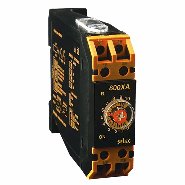 Selec 800XA On delay / Interval, 8 Time Ranges, Universal supply image 1