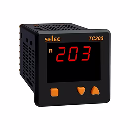 selec tc203ax single display, relay / ssr output 72x72 mm