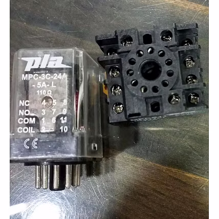 PLA RELAY 3C/O MPC 24D - 5Amp 24Vdc-12736463