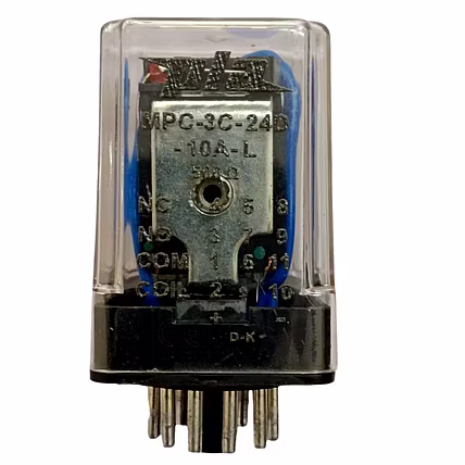 PLA RELAY 3C/O MPC 24D - 5Amp 24Vdc-1