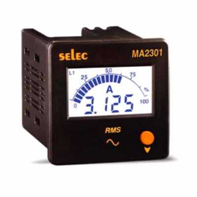 selec ma2301-230v-ce digital ammeter, for industrial