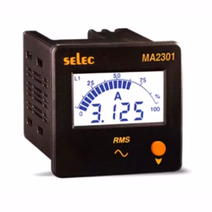 Selec MA2301-230V-CE Digital Ammeter, For Industrial-12747291