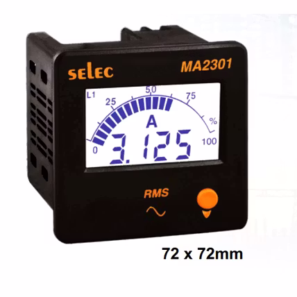 Selec MA2301-230V-CE Digital Ammeter, For Industrial-3