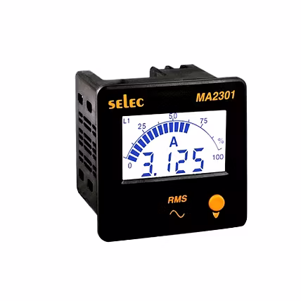 Selec MA2301-230V-CE Digital Ammeter, For Industrial-4