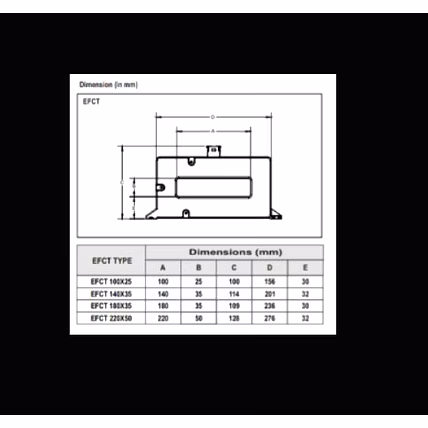 Selec Earth Fault Relay Accessories EFCT 220/50 630 /1A VA1 CL1-4