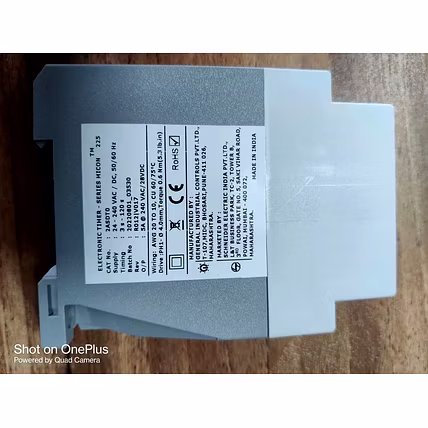 GIC Star Delta Timer / Micon 225 Cat No-2ASDT0-3