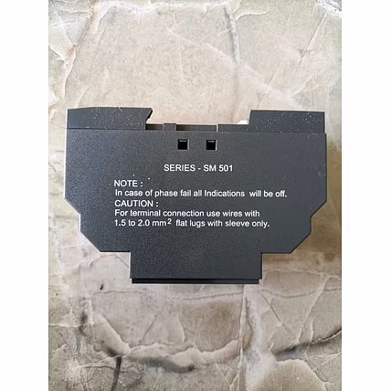 GIC MG53BH Voltage Monitoring Relay With DPDT Contacts, For Control Panel, 3 Pole-1