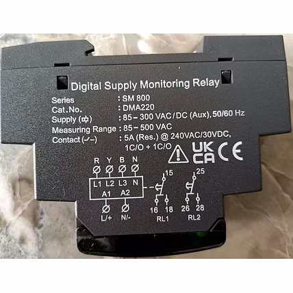 GIC  CAT No DMA220 Voltage Monitoring Relay-3