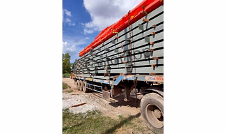 PEB Built up Steel Structure