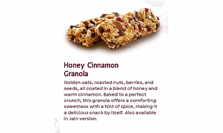 Honey Cinnamon Granola