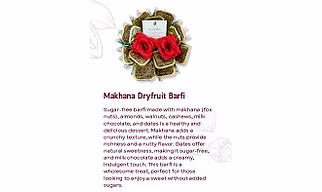 Makhana Dryfruit Barfi