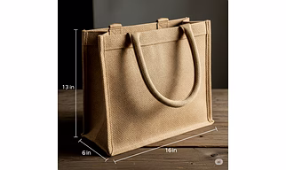 Carry with Conscience. Choose Jute