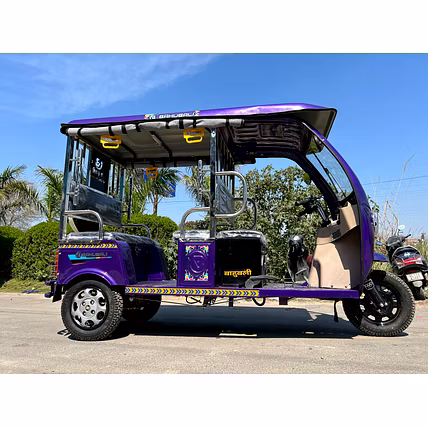 Bahubali Bharat Model Electric Passenger Rickshaw-3