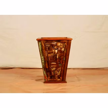 4 seater Dumru tea table with dustbin-2