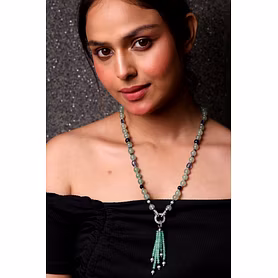 Dazzling Green Aventurine Beads Necklace - Gemstones Necklace