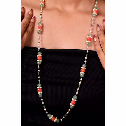 Green Aventurine Necklace -	Gemstones Necklace-2
