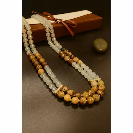 Luxury Green Garnet Necklace – Gemstones Necklace-1