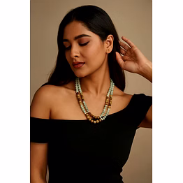 emryn luxury green garnet necklace – gemstones necklace
