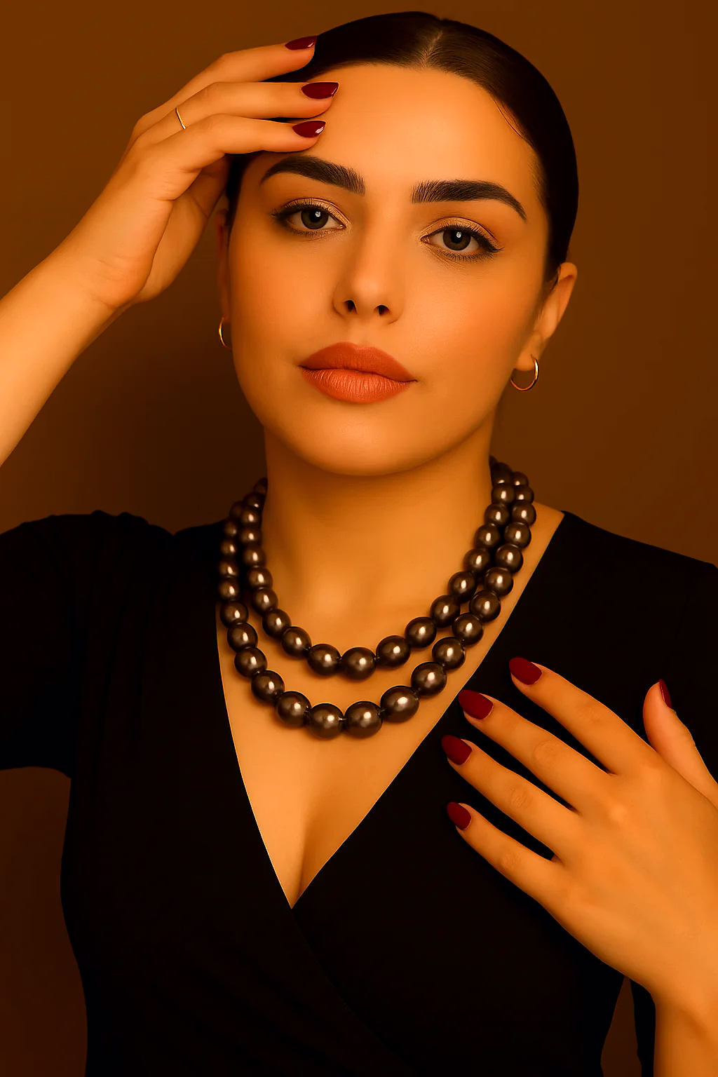 natural pearl gemstone necklace – iridescent beauty by emryn