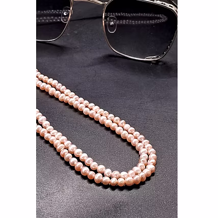 Natural PRCS Pearl Necklace – Elegant Multi-Strand Design - Gemstones Necklace-1