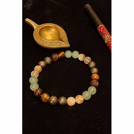 Money Magnet Gemstone Bracelet – Natural Pyrite Gemstone-12751297