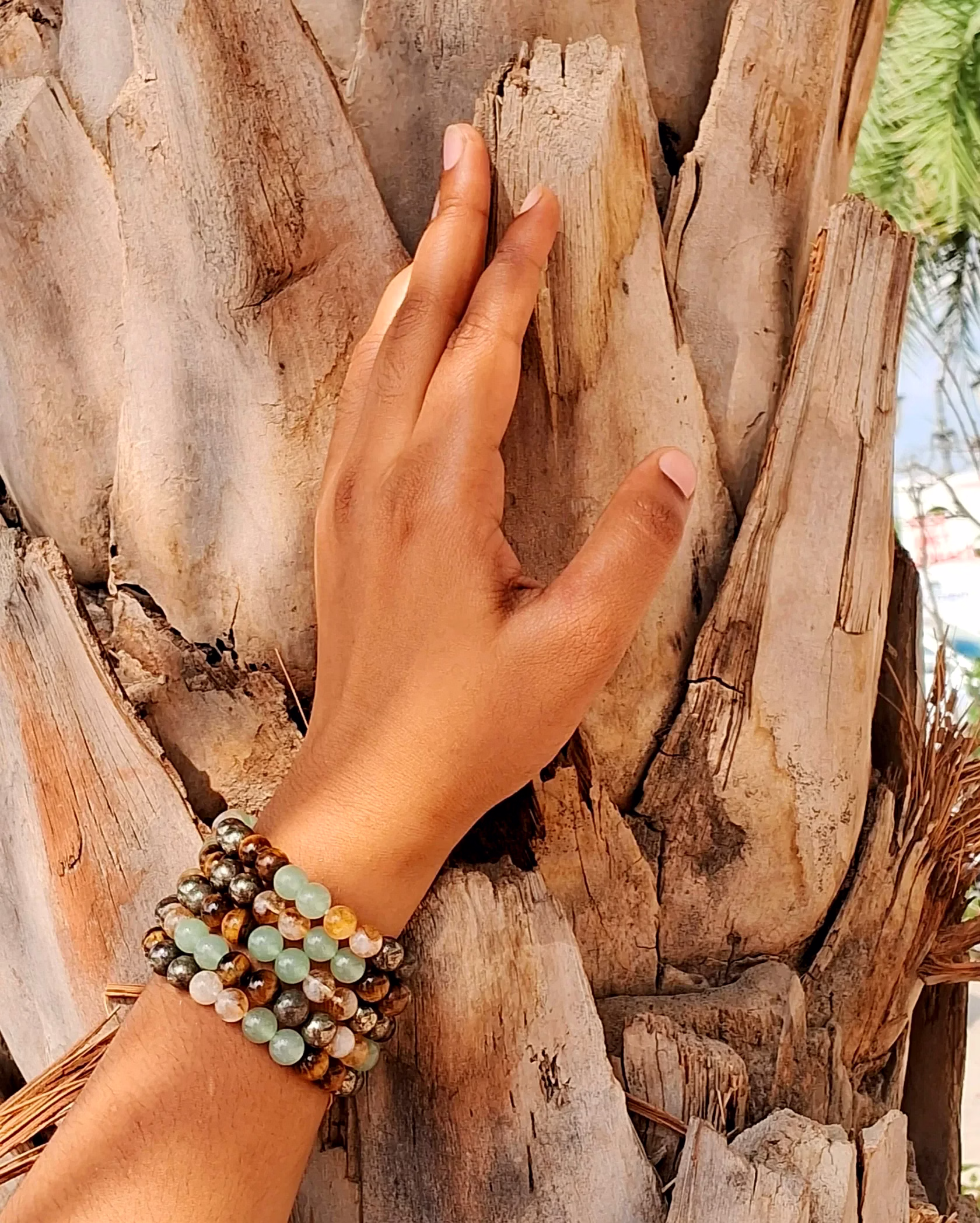 Money Magnet Gemstone Bracelet – Natural Pyrite Gemstone image 2