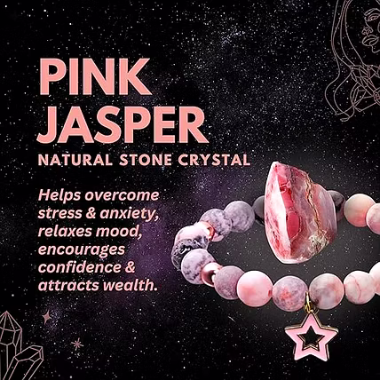 Luxury Celestial Jasper Gemstone Bracelet Gift Set Combo for Women-3
