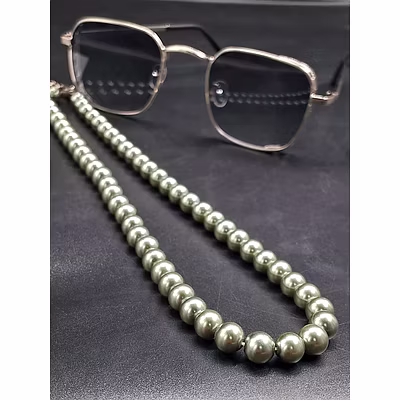 Minimalist Shell Pearls  Gemstone Necklace – 8mm Everyday Charm-2