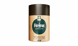 Vithoba Ayurvedic Dant Manjan 40g | Ayurvedic Tooth Powder | Herbal Tooth Whitener For Oral Health With Natural Herbs.