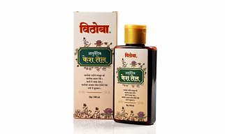 Vithoba Ayurvedic Kesh (Hair) Oil | Ayurvedic Anti Hairfall Hair | Hair Growth Oil Reduces Hair Fall Gives Soft, Strong, Long &Thick Hair | For Men & Women | 100ml |