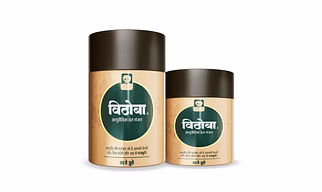 Vithoba Ayurvedic Dant Manjan | Tooth Powder | Manjan For White Strong Teeth & Refreshing Breath | (80g + 40g)