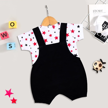 Kideezguild baby boys Dungree-1